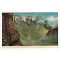 Peveril Castle & Cave Dale Castleton Postcard D...