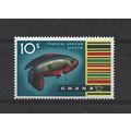 Ghana.SG225 10s Jewel Cichlid.Mounted Mint.Feb24