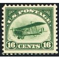 C2, Mint HR VF 16¢ Early Airmail Stamp - Stuart...