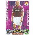 Match Attax Extra 2009/10 Collection: Club Captain, West Ham United - Upson