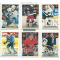 1995/96 Topps NHL Rookie lot 10x cards RC's