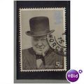 1974 GB WINSTON CHURCHILL 5 1/2P F/U SG 963
