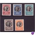 LUXEMBOURG 1927 CHILD WELFARE SET 5 VALS M/MINT