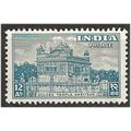 India 1949 SG319 12a Dull Blue Mounted Mint . .. .