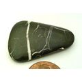 Black Septarian Nodule Freeform Gemstone Caboch...