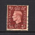 George VI - 1937-47 - 1½d Red-Brown (sg464) Use...