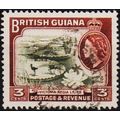 British Guiana. 1954 3c S.G.333 Used