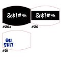 "Expressions" Face Masks (Choice of Designs)[ ]