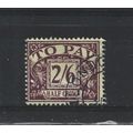 GB.Postage Due.D54 2s 6d Purple/Yellow.Fine Use...