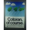 1985 Ciba-Geigy Cotoran Ad - Of Course