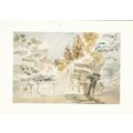 Paul Nash Garden of the Madamites Postcard unus...
