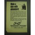 1968 Messageries Maritimes Ad - Make a date with adventure