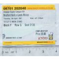 2007 ticket Bradford Bulls v Leeds Rhinos, comp...