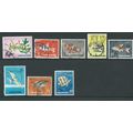 singapore stamps fish flowers birds used seln. ...