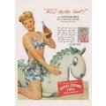 Lucille Ball Drinking Royal Crown Coca Cola Advertising Postcard