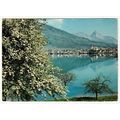 Photoglob postcard Arth Am See, Lake Zug, Schwy...