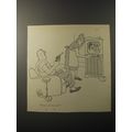 1953 Cartoon by George Price - Hands off that d...