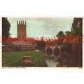 Oxford, Magdalen Tower & Bridge, Photochrom, Po...