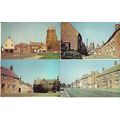 Oxfordshire DEDDINGTON 4 Postcards (DVP)