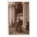 The Bishop's Throne Norwich Cathedral RP Postcard