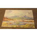 Valentines Art Colour Postcard - Gweedore river...