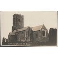 Coleridge Church, North Devon, 1926 - RP Postcard