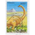 UGANDA 1998 DINOSAURS CETIOSAURUS PREHISTORIC A...