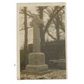 Theale War Memorial, Berkshire, RP Postcard.