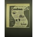 1961 Scandinavian Travel Commission Ad - Denmar...