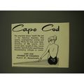 1961 Cape Cod Chamber of Commerce Advertisement