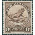 New Zealand 1939 8d chocolate Wmk upright SG586...