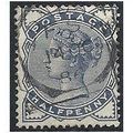 1883 SG187 1/2d Slate Blue Fine Used . .