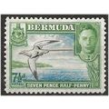 Bermuda 1941 SG114b 7 1/2d Black, Blue & Bright...