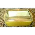 PYREX SUNSHINE YELLOW 503-B 1.5 1 1/2 QUART GLA...
