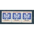O135 20c Eagle Fine MNH S/3 Q3001