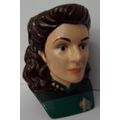 STAR TREK ' DEANNA TROI ' Porcelain MUG (1994)