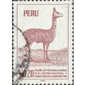 PERU, MAMMAL, Vicuña, violet 1966, $0.20, #4