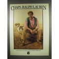 1983 Ralph Lauren Chaps Clothing Ad