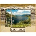 Lake Tahoe Laser Engraved Wood Picture Frame La...