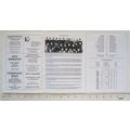 1994 programme Acorn v. St. Annes + team list