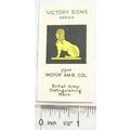 1928 Morris's card Victory Signs 45 22nd Motor ...