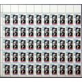 Adlai Stevenson Sheet of 50 x 5 Cent US Postage...