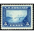 399, Mint VF LH 5¢ Golden Gate - Very Fresh SCV...
