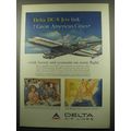 1959 Delta Air Lines Ad - Delta DC-8 jets link 7 great American Cities