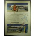1959 Delta Air Lines Ad - Delta DC-8 Royal Jet Service is for everybody