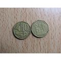 South Africa 1996 10 Cents Coin