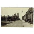 Hampshire postcard Aldershot Grosvenor Road sho...