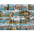 Ross's Multiview Postcard Lago Di Garda Lake Garda