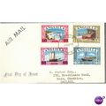 Anguilla FDI 1968 - SG 32-35 - Anguillan Sailboats