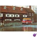 GB Postcard - Postbus - at Denford Mill - Hunge...